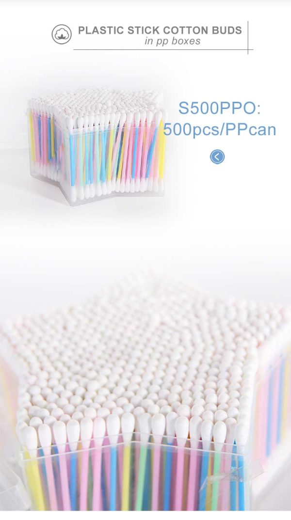 Premium Quality colored cotton swabs for Cleaning & Crafts